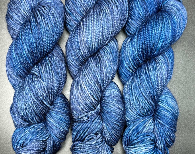 Blue Spinel - MCN DK Hand Dyed Yarn