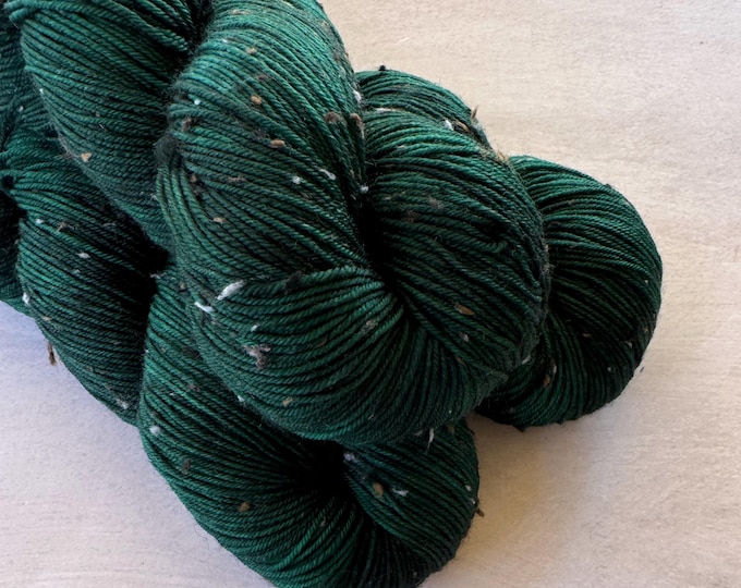 Racing Green - Tweed Sock Hand Dyed Yarn