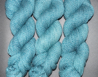 Frosted Spruce - Merino Cotton Fingering Hand Dyed Yarn