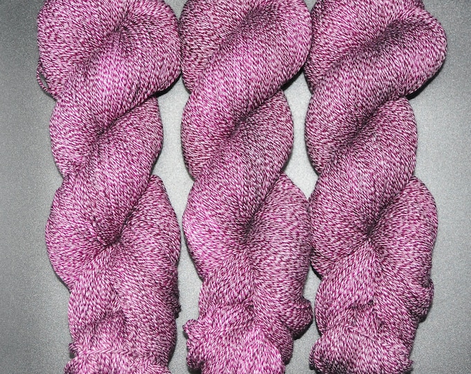 Damson Jam - Merino Cotton Fingering Hand Dyed Yarn