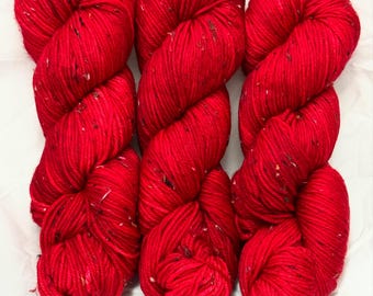 Ruby - Tweed DK Hand Dyed Yarn