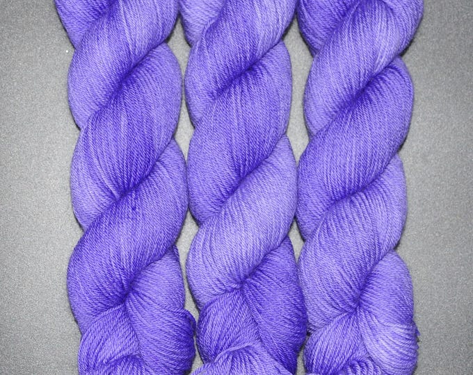 Bellflower -  50 GRAM Merino Nylon Fingering Hand Dyed Yarn