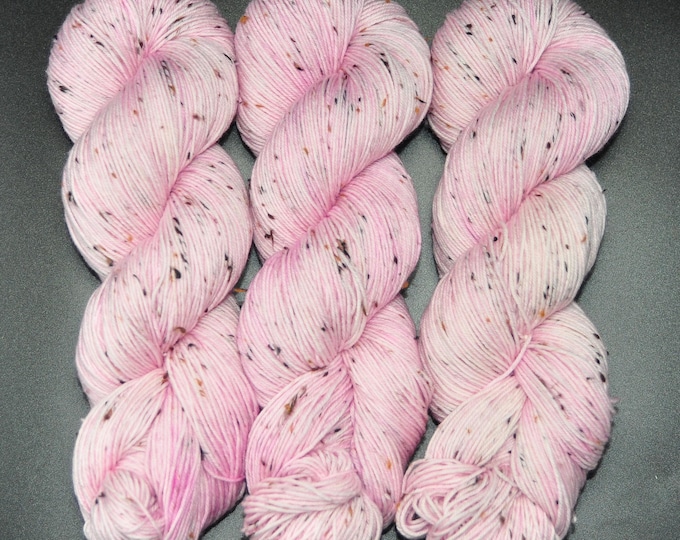 Cherry Blossom - Tweed Sock Hand Dyed Yarn