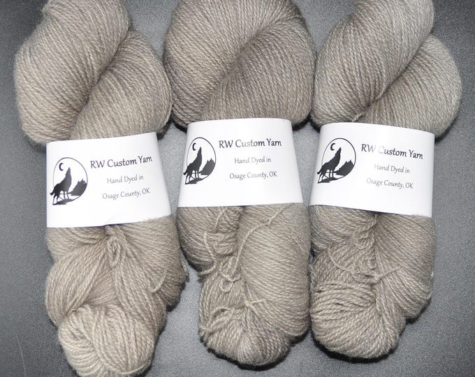 Grey Tabby - Shetland Fingering