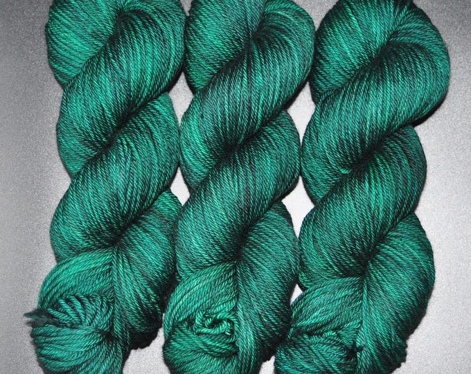 Racing Green - Merino Nylon Worsted Hand Dyed Yarn