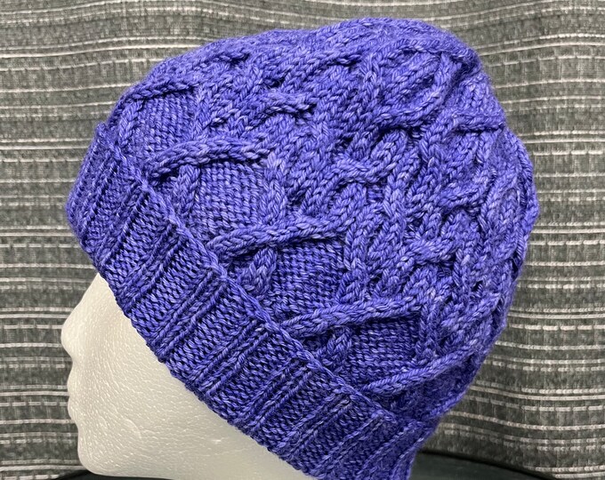 Knitting Pattern "Winding Trail Hat"