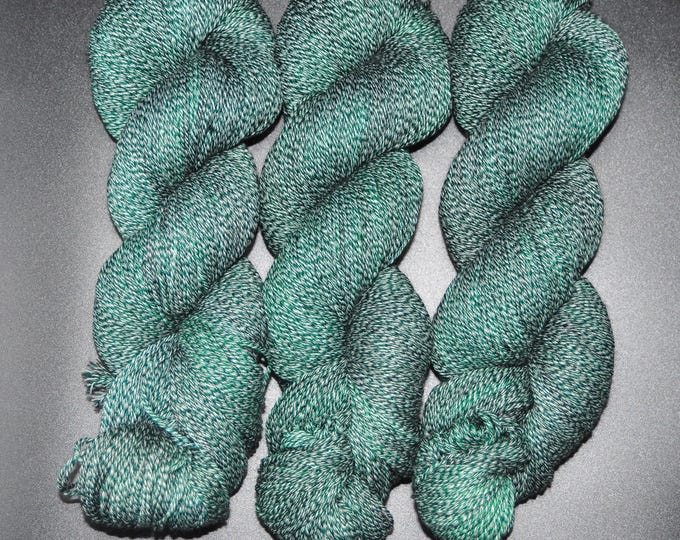 Racing Green - Merino Cotton Fingering Hand Dyed Yarn