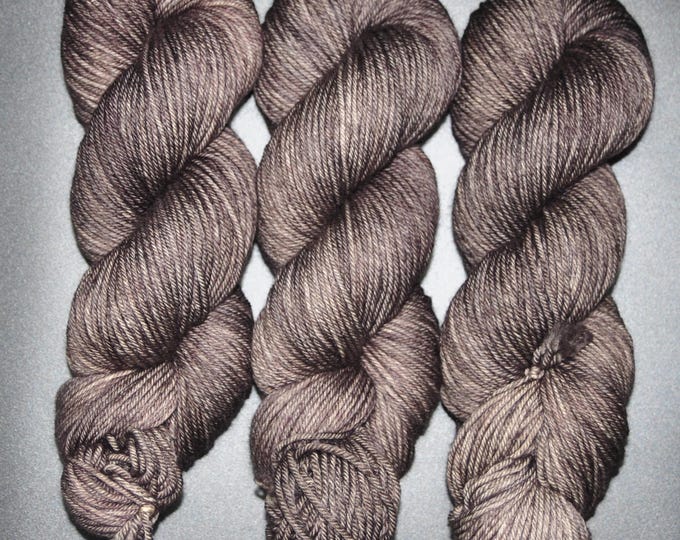 Black Walnut - Merino Nylon DK Hand Dyed Yarn