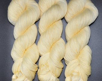 Carnation - Merino Cotton Fingering Hand Dyed Yarn