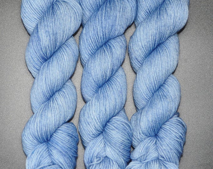 Blue Jeans -  50 GRAM Merino Nylon Fingering Hand Dyed Yarn