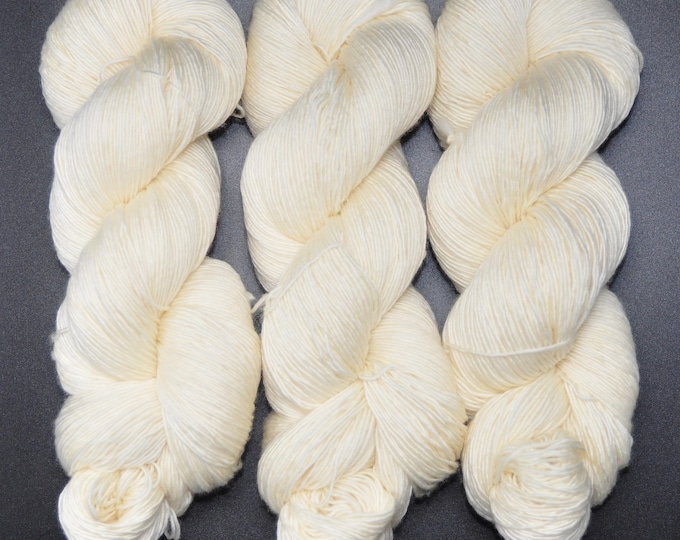 Buttercream - Single Ply Merino Fingering Hand Dyed Yarn