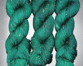 Racing Green - Tweed Sock Hand Dyed Yarn