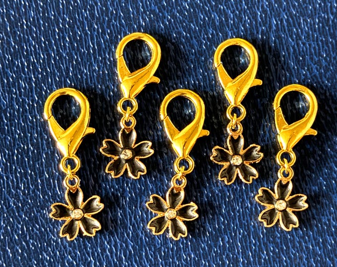 Stitch Markers - Flower