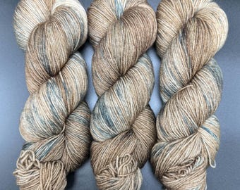 Grizzly - Merino Nylon Fingering Hand Dyed Yarn