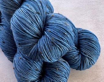 Gone Fishing - Tweed Sock Hand Dyed Yarn