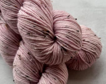 Cherry Blossom - Tweed DK Hand Dyed Yarn