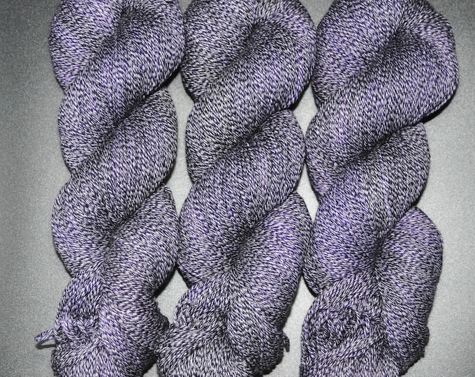 Blackwater Iris - Merino Cotton Fingering Hand Dyed Yarn