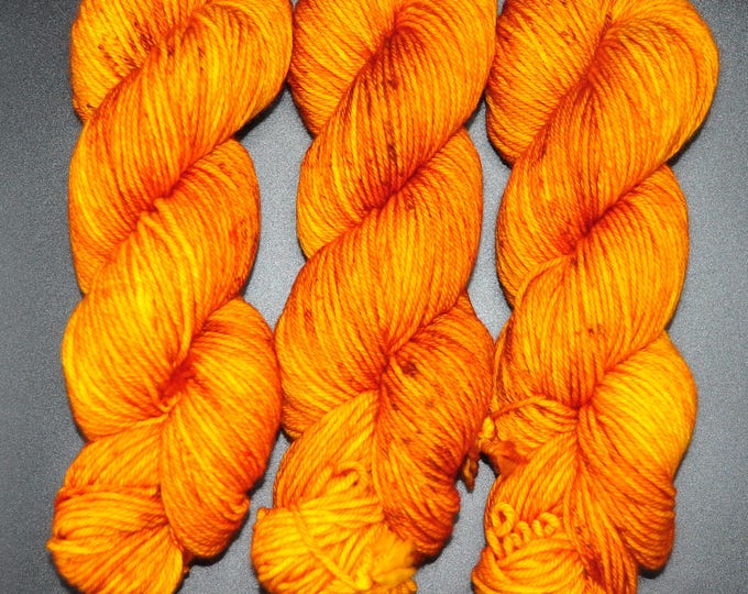 Amber - Merino Nylon Worsted Hand Dyed Yarn