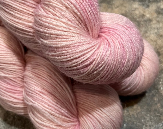 Cherry Blossom - Blue Faced Leicester Fingering Hand Dyed Yarn