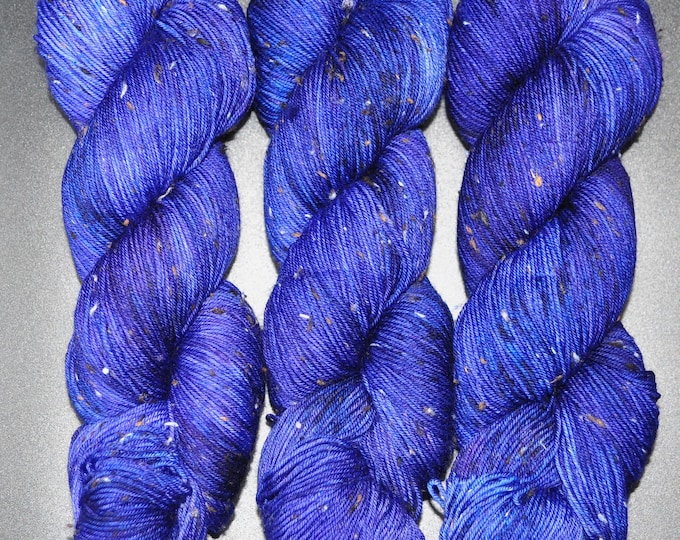 Blue Lagoon - Tweed Sock Hand Dyed Yarn