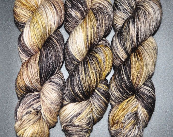 Grey Fox - Merino Nylon DK Hand Dyed Yarn