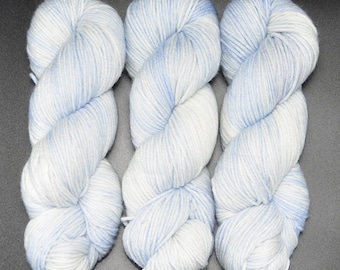 Ice Blue - Merino Nylon DK Hand Dyed Yarn