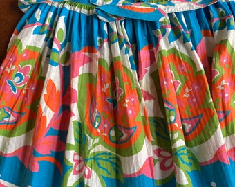 Mod Half Apron / Fabulous Colors