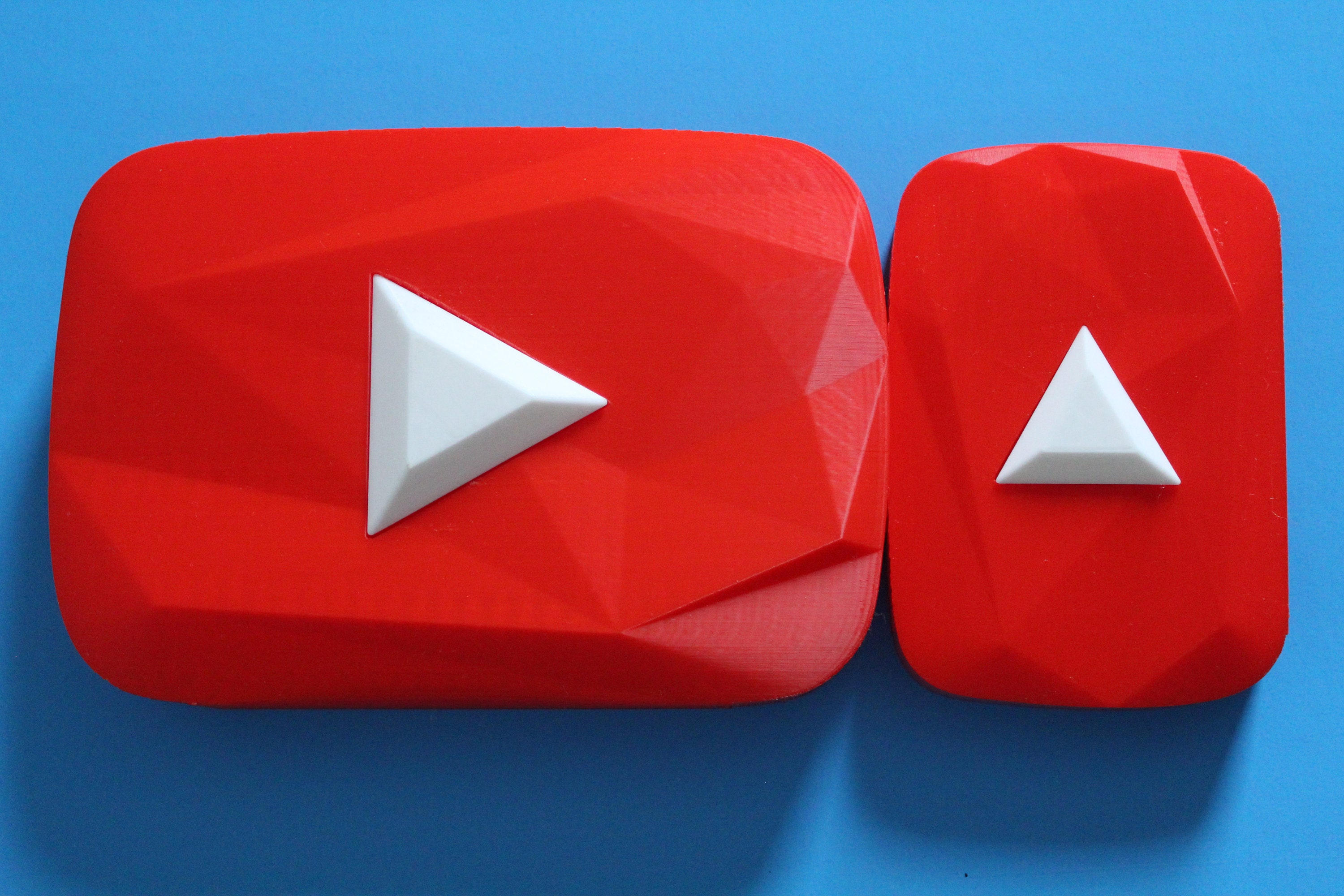 3D Printed  Play Button