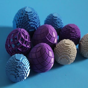 3D Printed Easter Eggs