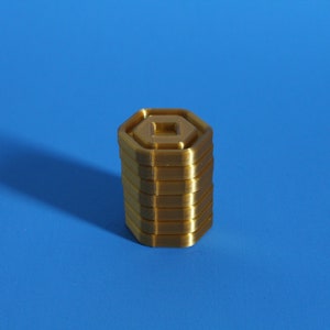 3D printed Roblox Robux (7 coins )