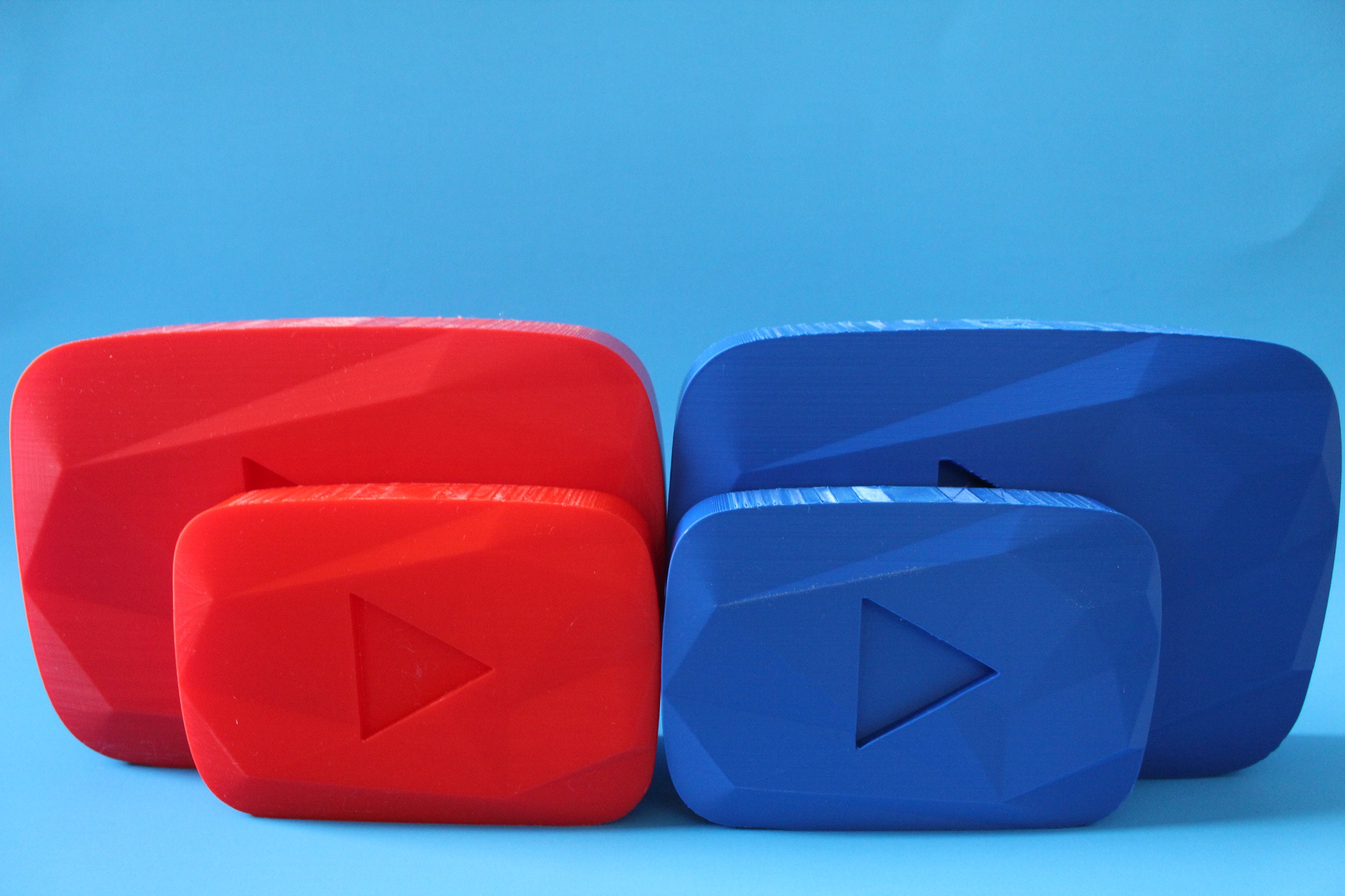 3D Printed  Play Button