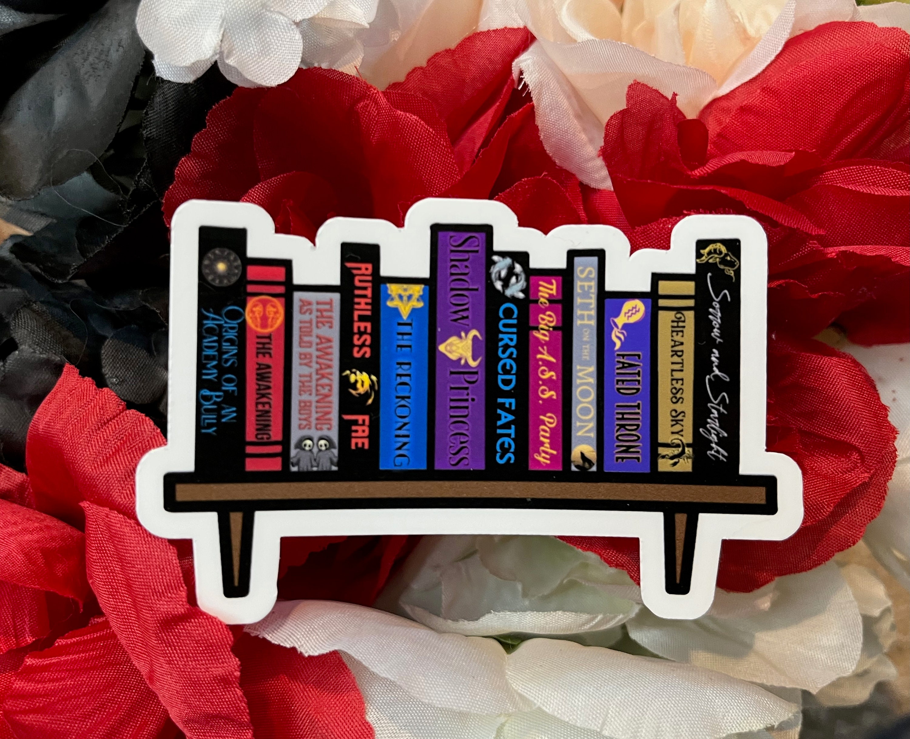 Zodiac Academy Bookshelf UPDATED ALL 8 TITLES Bookish Etsy