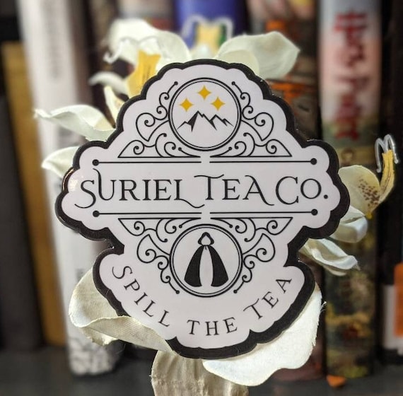ACOTAR suriel tea co sticker - - officially licensed by Sarah J. Maas –  Romantasy Designs
