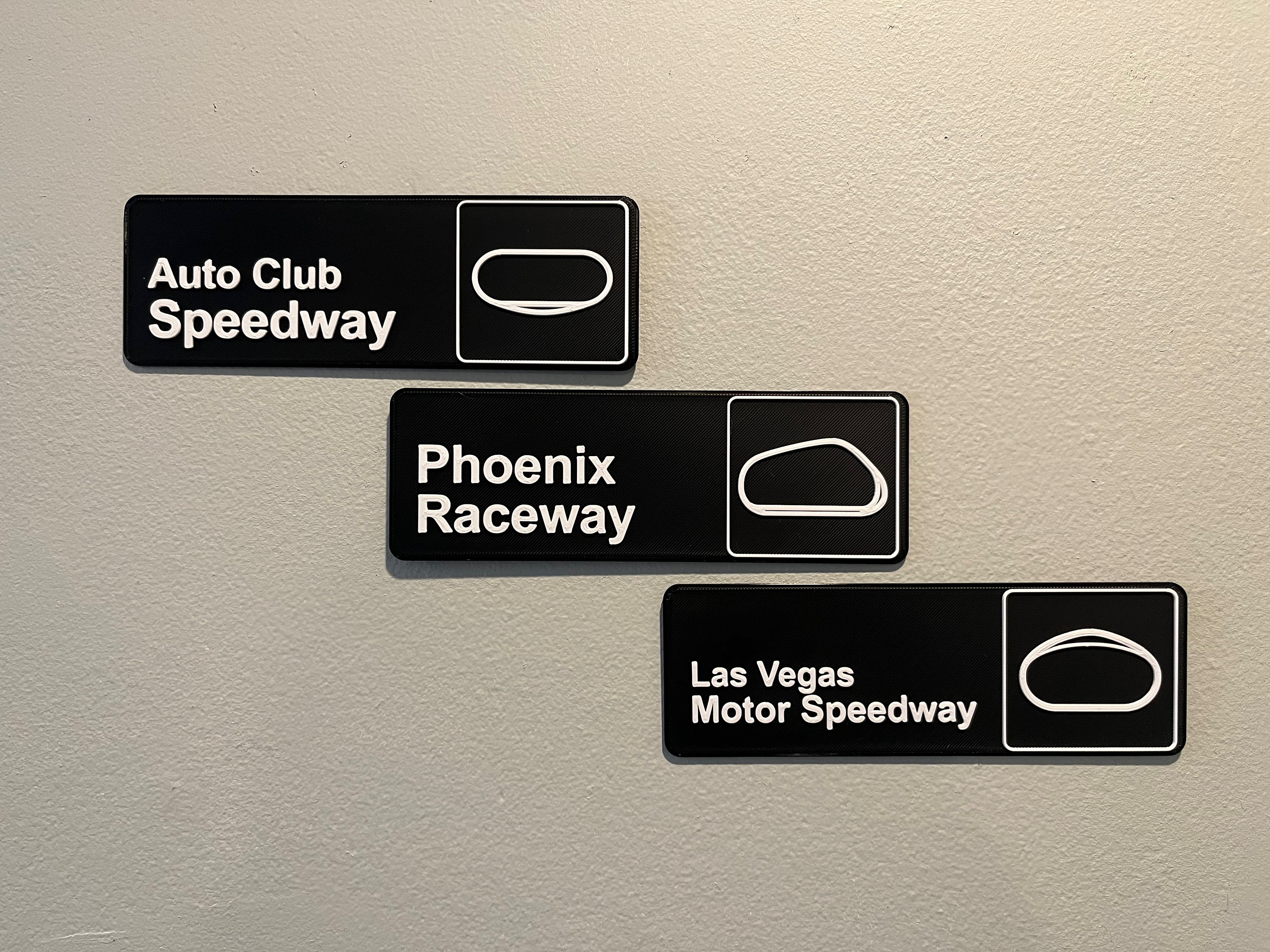Phoenix Raceway Emblem Phoenix Raceway NASCAR Race Track 3D Plaque/sign the - Etsy