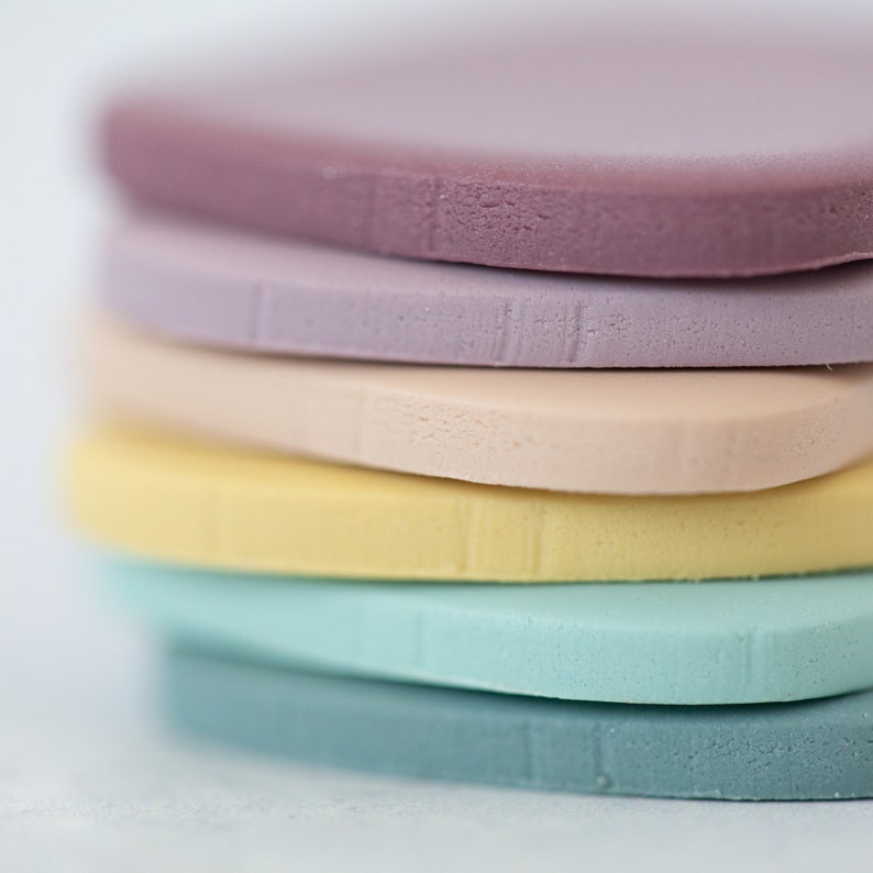 Polymer Clay Color Recipe Nearly Pastel Polymer Clay Color Guide Sculpey Cernit Palette Digital