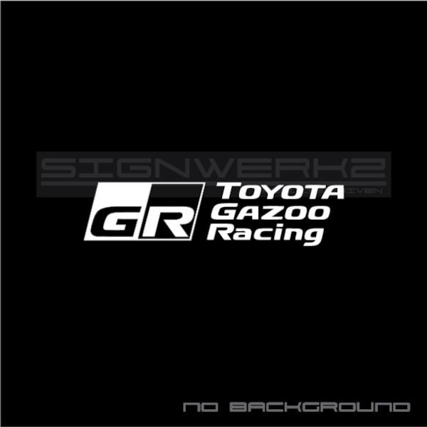 Toyota Gazoo Racing Decals - Etsy