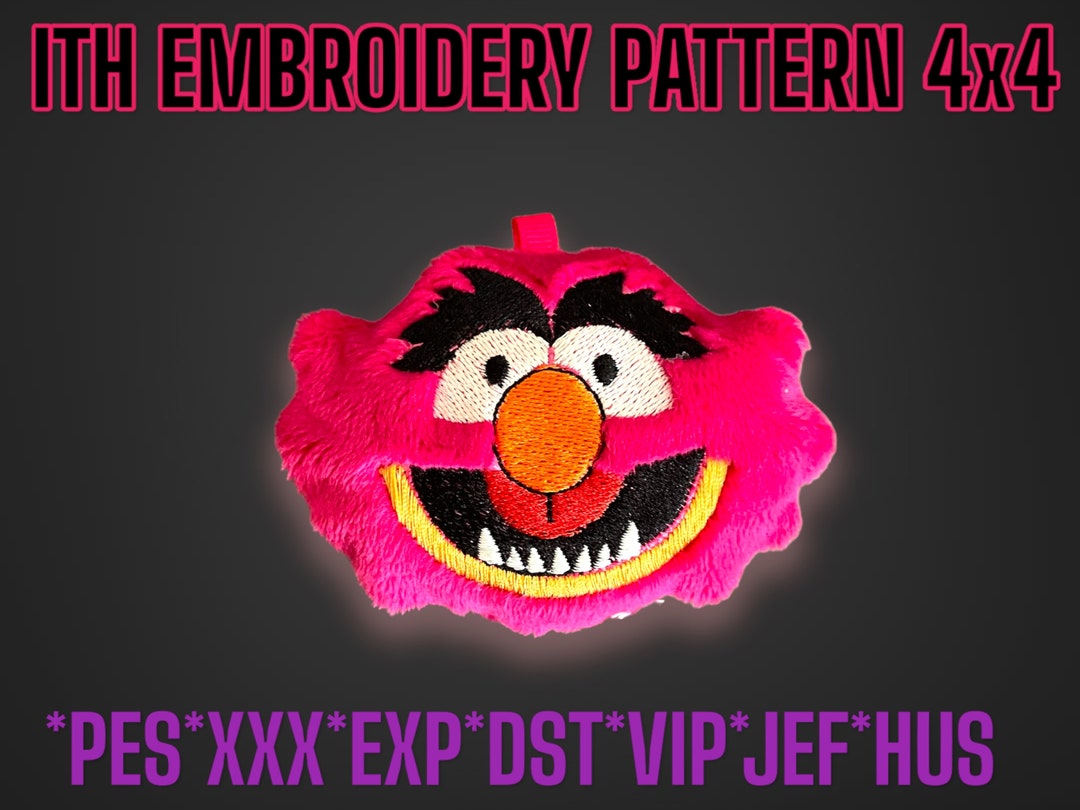 ITH Embroidery Pattern 4x4 Fanart Mupp Embroidery Pattern in Hoops ...