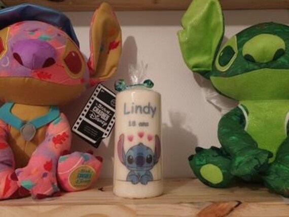 Bougie Stitch Personnalisée