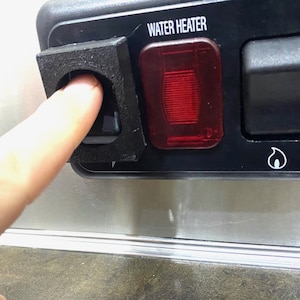 Water Heater Switch Cover Guard for AIRSTREAM