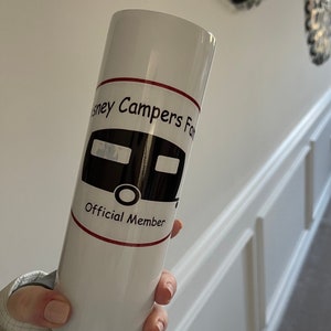 Tumbler Disney Camper Family logo
