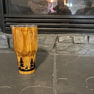 32oz epoxy tumbler hunting edition