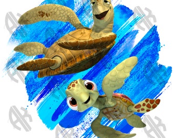 Squirt Turtle Svg Etsy Singapore