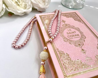 Le Saint Coran, Ramadan Kareem, Cadeau musulman de l’Aïd, Coran Français, Coran en cuir, Tapis de prière, Crystal Tasbih, Coran Français, Traduire le Coran