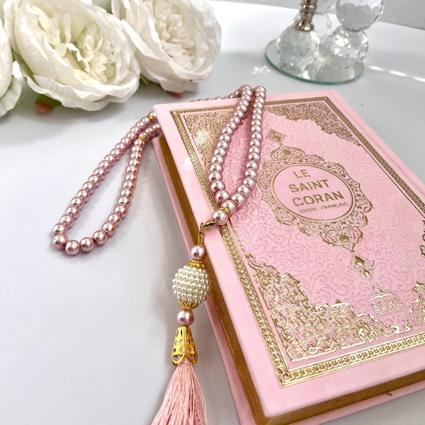 Le Saint Coran, Ramadan Kareem, Muslim Eid Gift, French Coran, Leather Coran, Prayer Rug, Crystal Tasbih, French Quran, Translate Quran