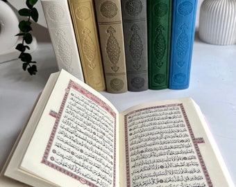 Arabischer Koran, Reisekoran, Korangeschenk für Freund, Lederkoran, Ramadan Mubarak, Islamisches Umrah-Geschenk, Muslimisches Geschenk, Eid-Geschenk, Aqiqa Gefälligkeiten