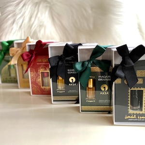 Ramadan Oud Gift, Eid Gift, Kaaba&#39;s Kiswah Oil and Tasbih, Oud Gift, Islamic Gift Set, Ataar Al Kaaba, Holy Kaaba Cover Perfume, Rose Oud