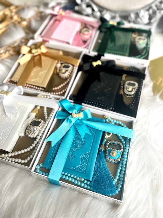Coffret Cadeau Avec Chapelet Musulman (Tasbeeh) Et Compteur Digital - Neuf