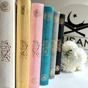 Umrah Mubarak Gift, Rainbow Arabic Quran, Special Big Quran Gift for Muslim Friend, Ramadan Gift Box, Islamic Eid Gift, Arabic Leather Quran