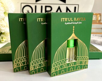 Itrul Rawza Scent, Muslim Female Oud, Holy Perfume, Ramadan Gift, Hajj Scent, Umrah Scent, Islamic Perfume, Eid Gift, Muslim Ataar Favors