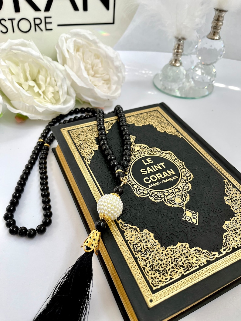 Le Saint Coran, Ramadan Kareem, Muslim Eid Gift, French Coran, Leather Coran, Prayer Rug, Crystal Tasbih, French Quran, Translate Quran image 7